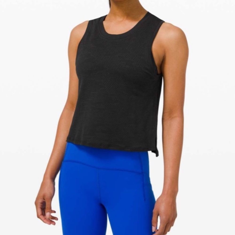 Lululemon Train To Be Camo Dot Camo Tank